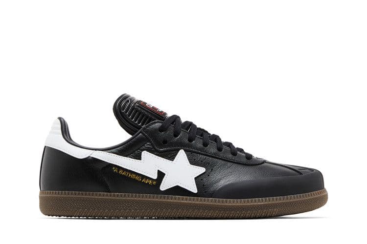 adidas Samba Bape Black White Gum — foto 2