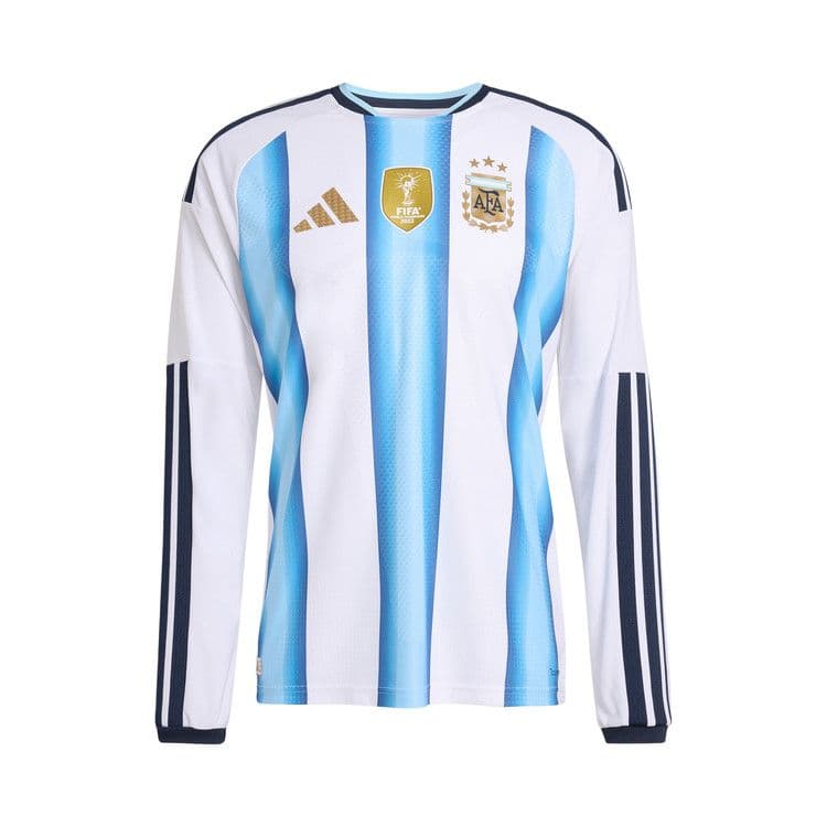 adidas Argentina 26 Home Authentic Long Sleeve Jersey 'White Icey Blue Light Blue' — foto 2