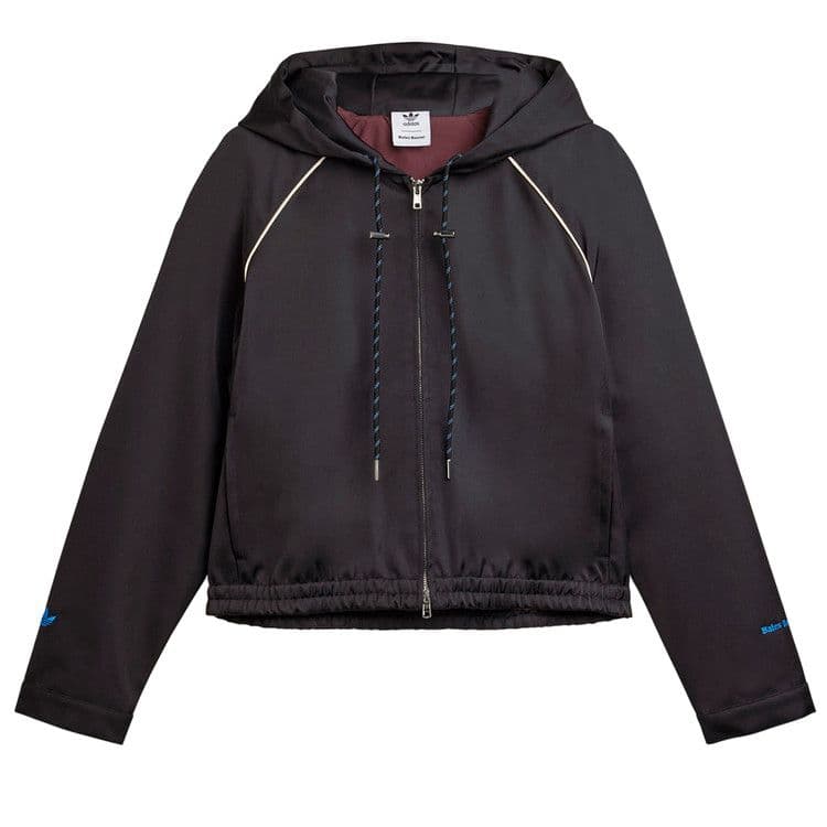 adidas x Wales Bonner Satin Hoodie 'Black' — foto 2