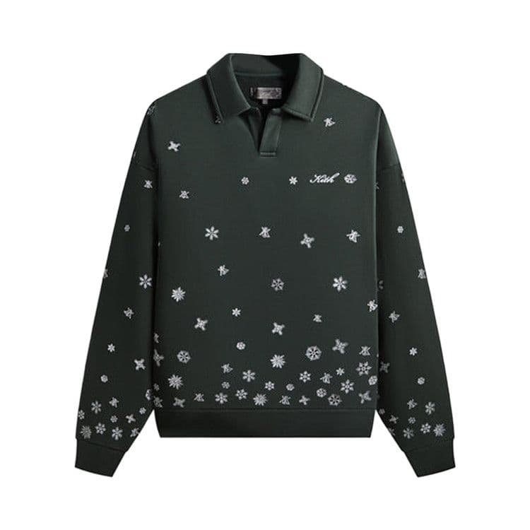 Kith Kithmas Snowflakes Nelson Rugby Pullover 'Stadium'