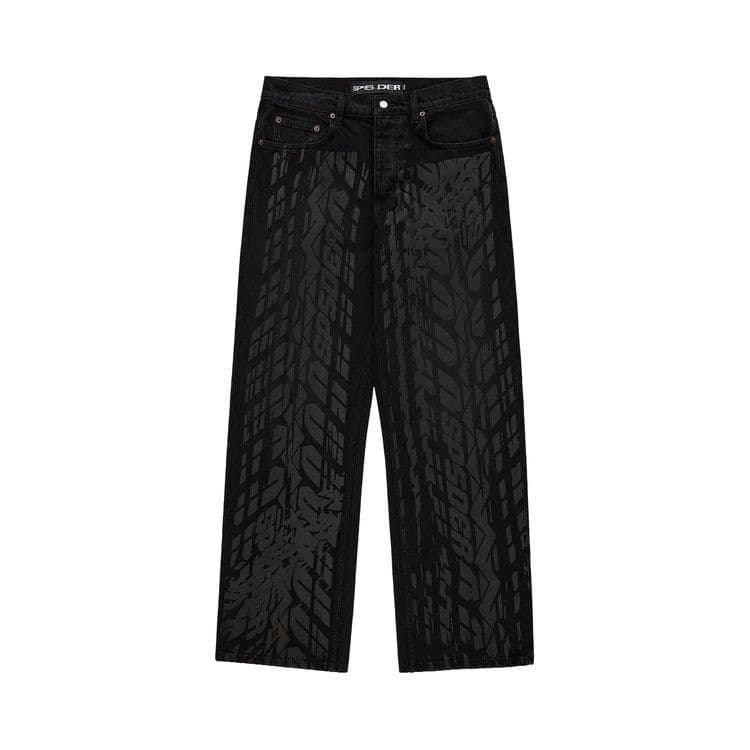 Sp5der Burnout Denim 'Black'
