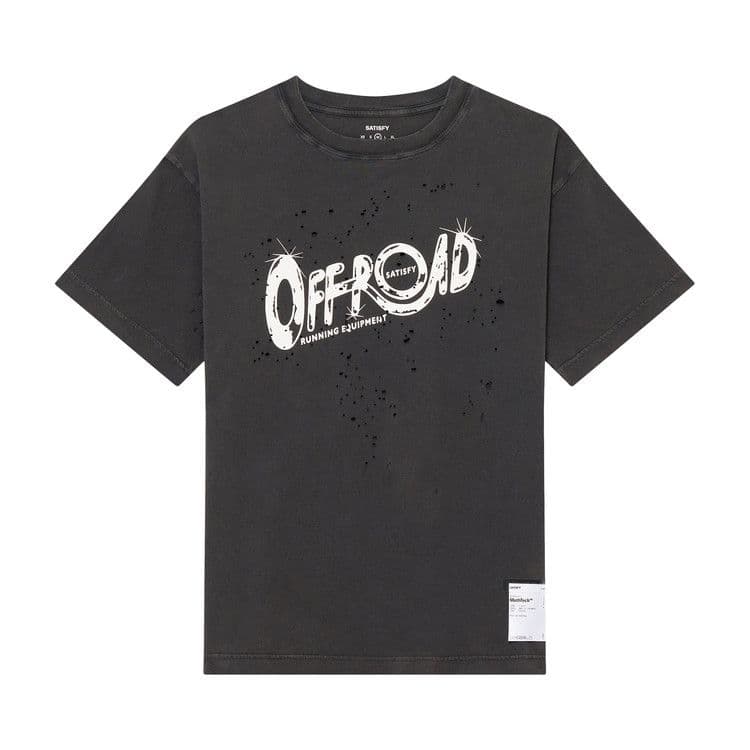 SATISFY MothTech Offroad T-Shirt 'Aged Black' — foto 2