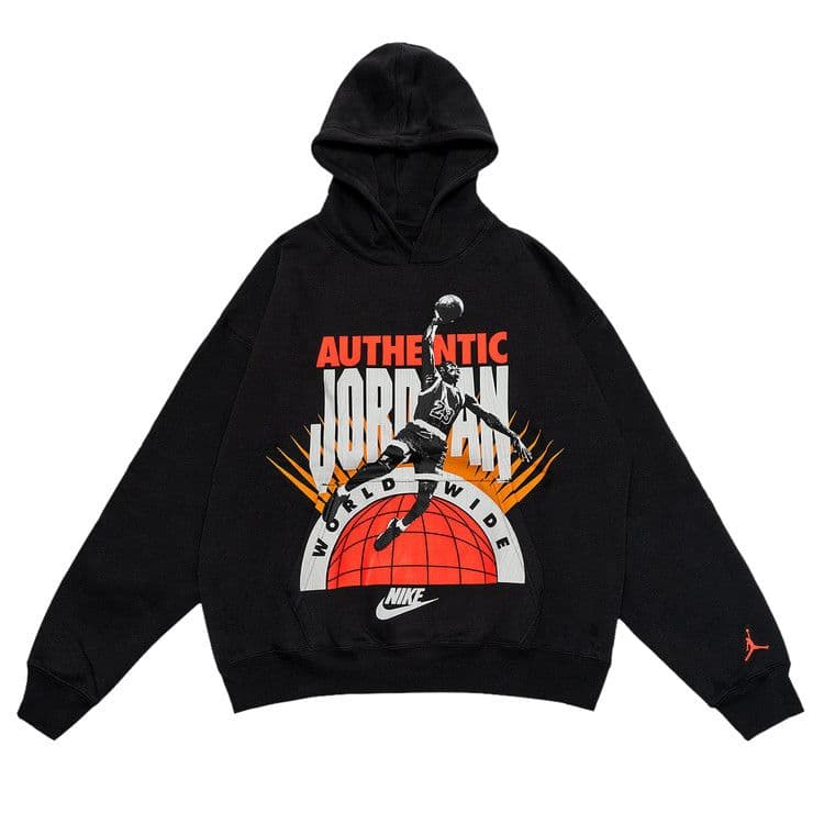 Air Jordan Authentic Jordan Graphic Hoodie 'Off Noir/Infrared 23' — foto 2