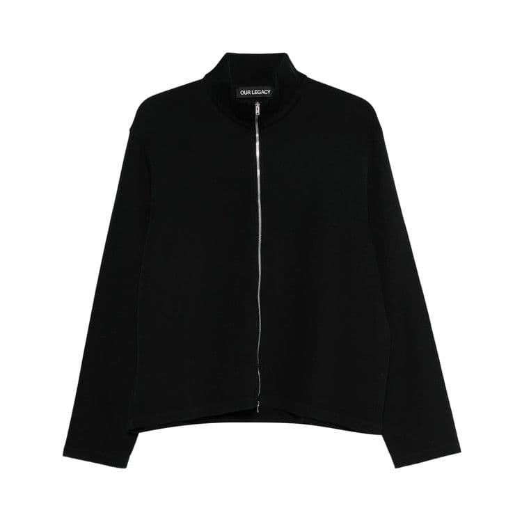 Our Legacy Shrunken Full Zip Black — foto 2