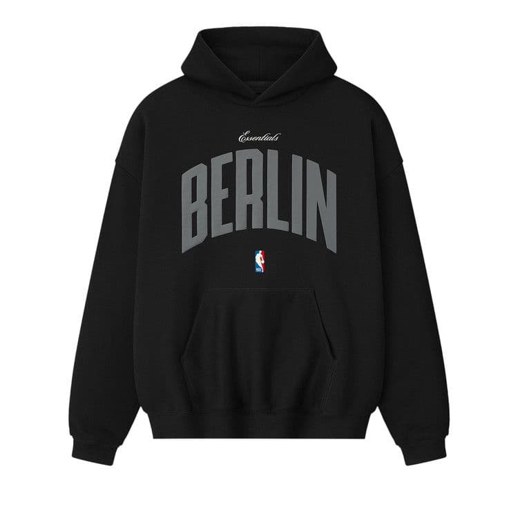 Fear of God Essentials Berlin 90s Hoodie Black — foto 2