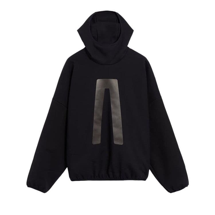 adidas Fear Of God Athletics Suede Fleece Hoodie Black — foto 2