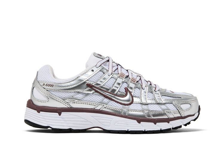 Nike P-6000 White Metallic Silver Tattoo (Women's) — foto 2
