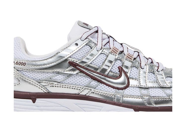Nike P-6000 White Metallic Silver Tattoo (Women's) — foto 3