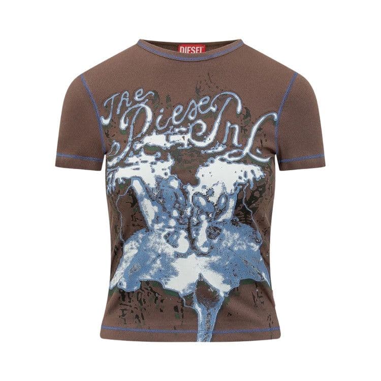 Diesel T-Brenda Shorts Brown — foto 2