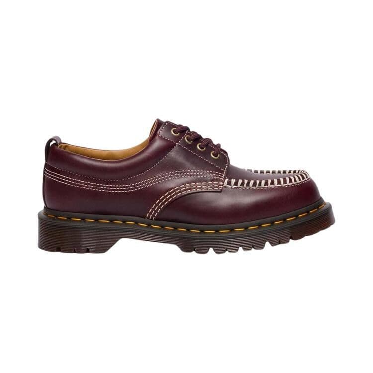 Dr. Martens Lowell Leather Moc Toe Shoes Cherry Red — foto 2