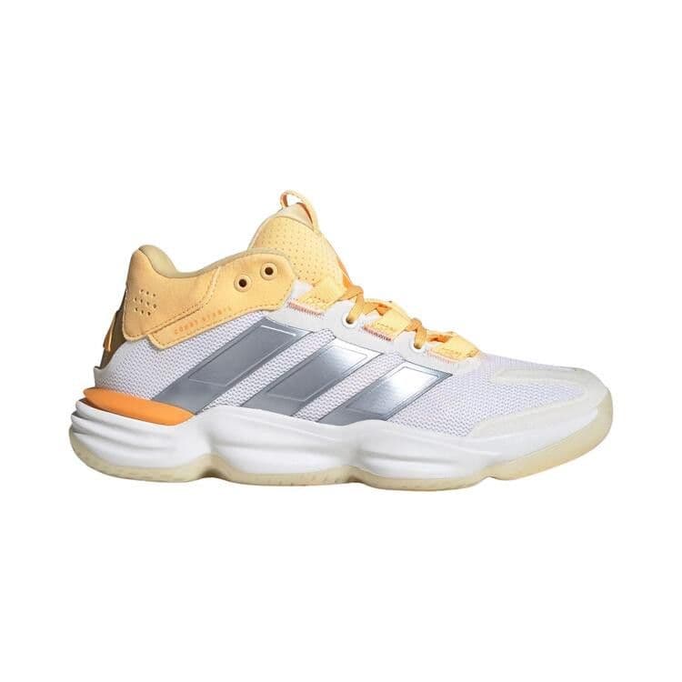 adidas Court Stabil Indoor White Crystal Sky Ice Tangerine (Women's) — foto 2