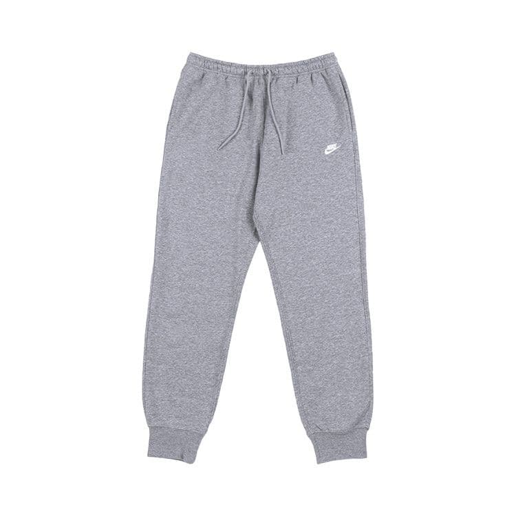 Nike Club Fleece Joggers 'Dark Grey Heather/Light Smoke Grey/White' — foto 2
