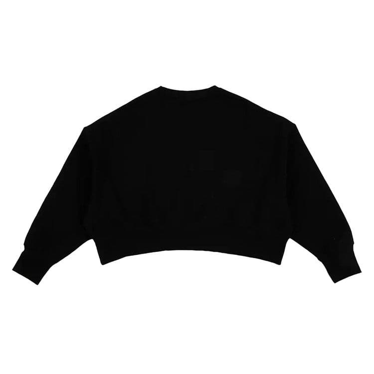 Nike Women's Phoenix Fleece Oversized Crew Sweatshirt Black/Sail — foto 3