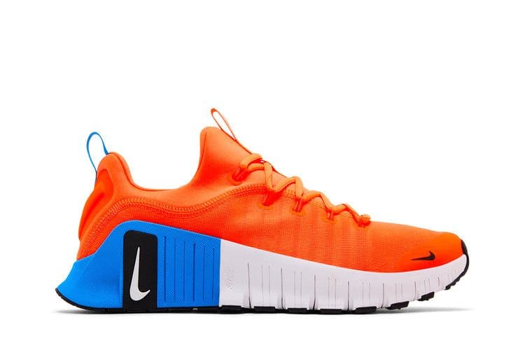 Nike Free Metcon 6 Total Orange Photo Blue Black White — foto 2