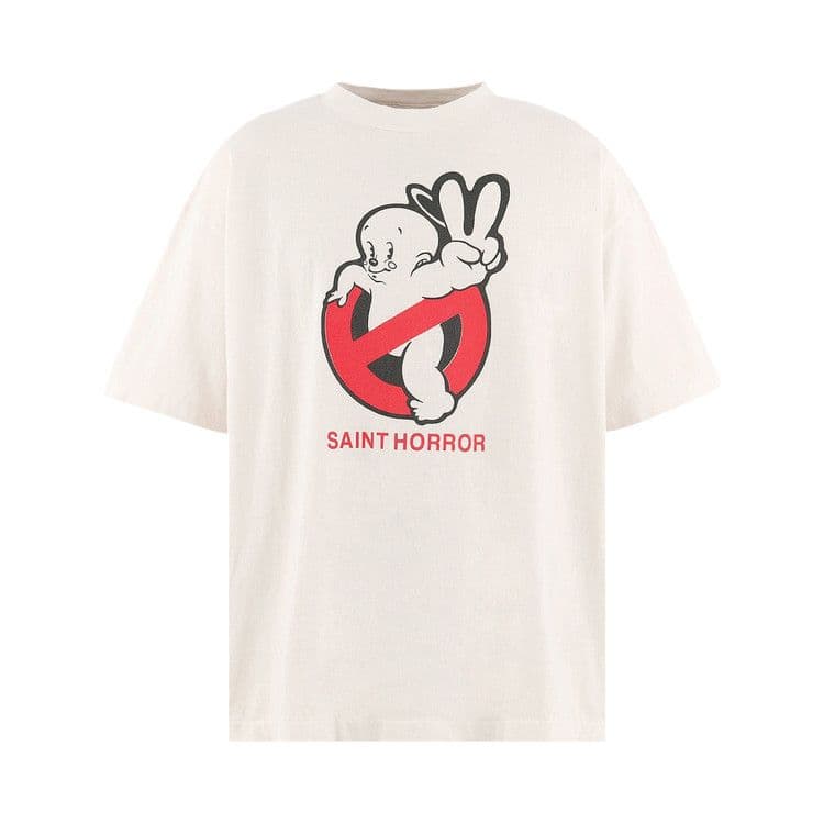 Saint Mxxxxxx Saint Horror Shorts White — foto 2