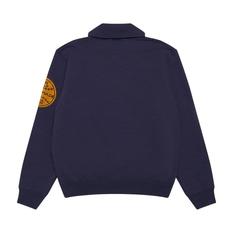 Human Made Half-Zip Sweatshirt 'Navy' — foto 3