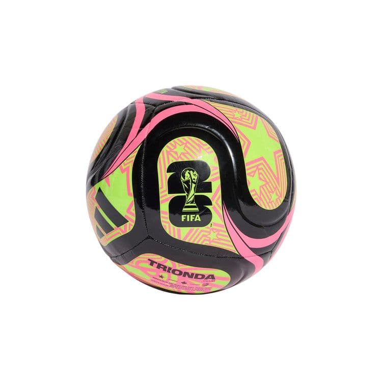 adidas FIFA World Cup 2026 Trionda Club Ball Black/Lucid Lemon/Lucid Pink — foto 2