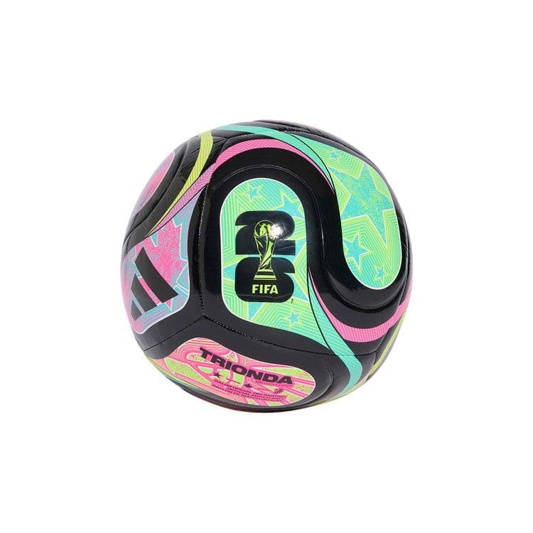 adidas FIFA World Cup 2026 Trionda Pro Beach Ball Black/Flash Aqua/Lucid Pink/Lucid Lemon — foto 3