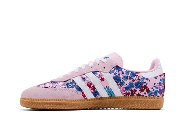 adidas Samba OG Liberty London Clear Pink Floral (GS) — foto 4