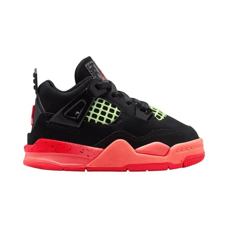Jordan 4 Retro Black Infrared Barely Volt (TD) — foto 2
