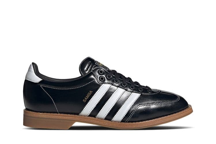 adidas Samba Bowling Shoe Black White — foto 2