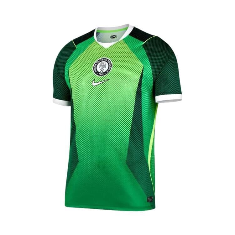 Nike Nigeria 2026 Stadium Home Jersey Pine Green/Electric Green — foto 2