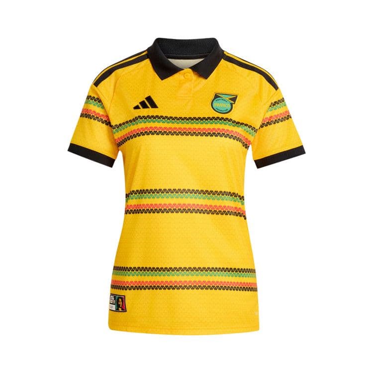 adidas Women's Jamaica 2026 Bob Marley Home Jersey Bold Gold — foto 2