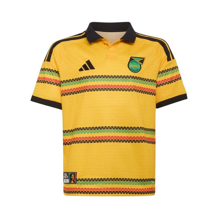 adidas Jamaica 2026 Bob Marley Home Jersey Bold Gold — foto 2