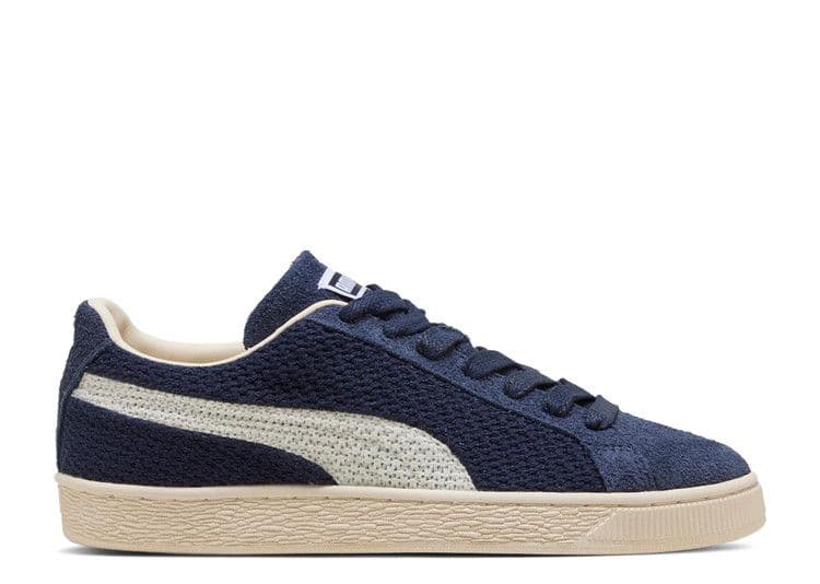 Puma Suede Crochet Navy White
