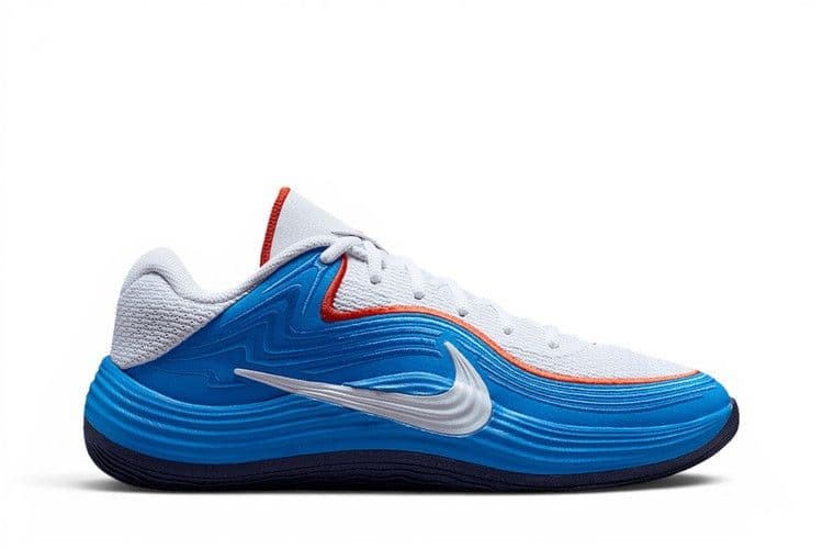 Nike Precision 8 Low White Photo Blue Picante Red — foto 2