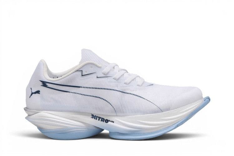 Puma Fast-R Nitro Elite 3 White Chambray Blue (Women's) — foto 2