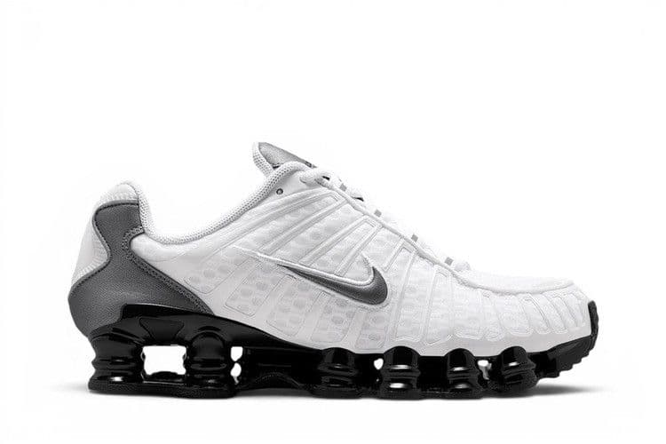 Nike Shox TL White Black Metallic Cool Grey — foto 2