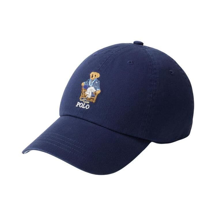 Polo Ralph Lauren Cotton Twill Novelty Newport Bear Sport Cap 'Newport Navy' — foto 2