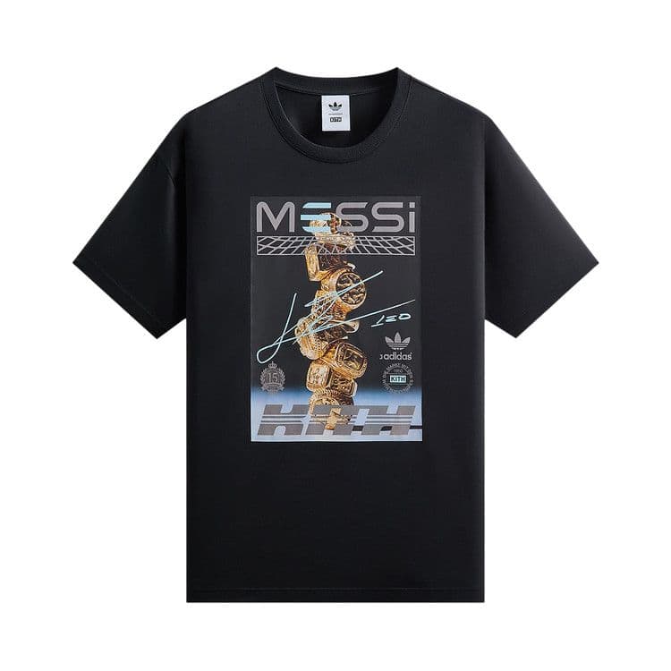 Kith x Messi For Adidas Graphic Tee 'Black'
