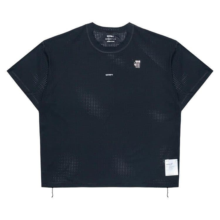SATISFY Space-O T-Shirt 'Black' — foto 2