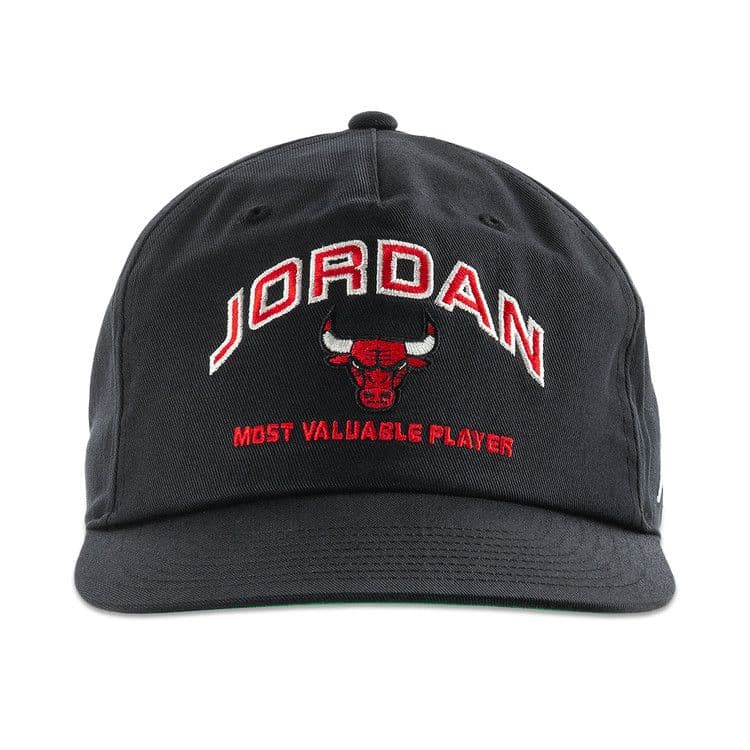 Air Jordan Pro Unstructured Flat Bill Hat 'Black/Kelly Green/White' — foto 2