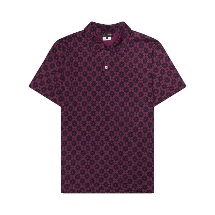 Comme des Garçons Homme Printed Pattern 7A Polo 'Purple/Black' — foto 2