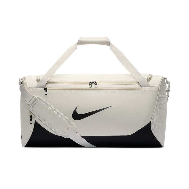 Nike 60L Medium Brasilia DuffeL Bag 'Light Bone/Black/Black' — foto 2
