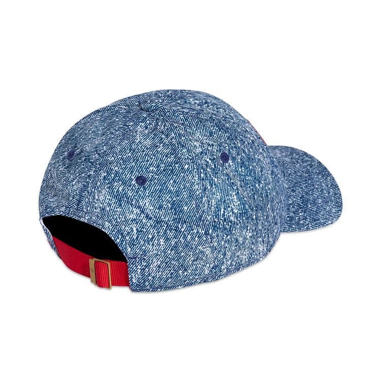 adidas Denim Graphic Cap White Dark Blue Power Red — foto 3