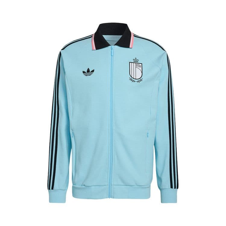 adidas Belgium Away Anthem Jacket 'Frozen Blue' — foto 2