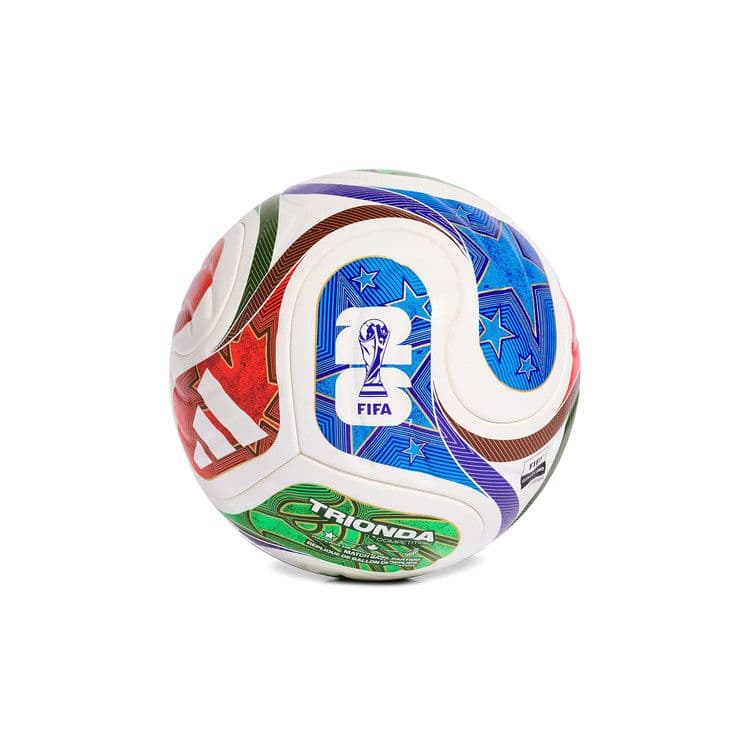 adidas FIFA World Cup 2026 Trionda Competition Ball White/Solar Blue/Hi-Res Red/Flash Lime — foto 2