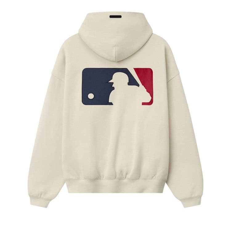 Fear of God Essentials MLB Full Zip Sport Hoodie 'Oat' — foto 3