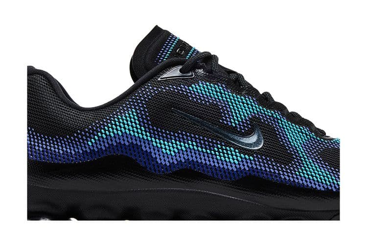 Nike Air Liquid Max Black Radiant Blue — foto 3