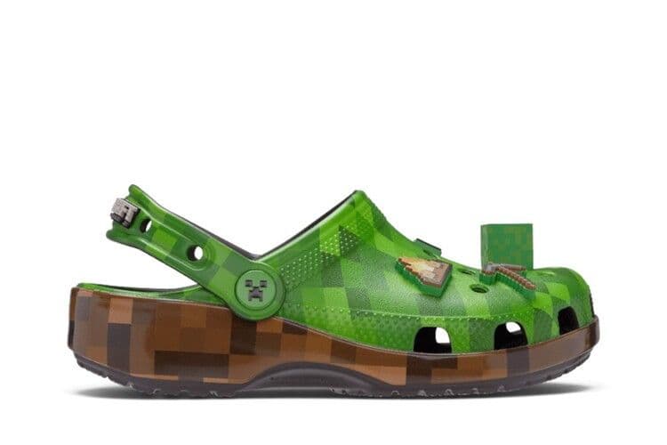 Crocs Classic Clog Minecraft Grass Block (Kids)