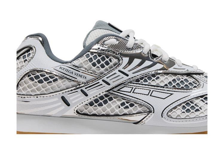 Bottega Veneta Orbit Sneaker 'White Silver' — foto 3