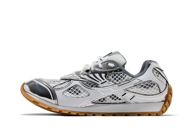 Bottega Veneta Orbit Sneaker 'White Silver' — foto 4