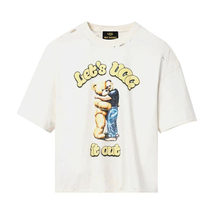 UGG x Willy Chavarria Hug It Tee 'Cream' — foto 2