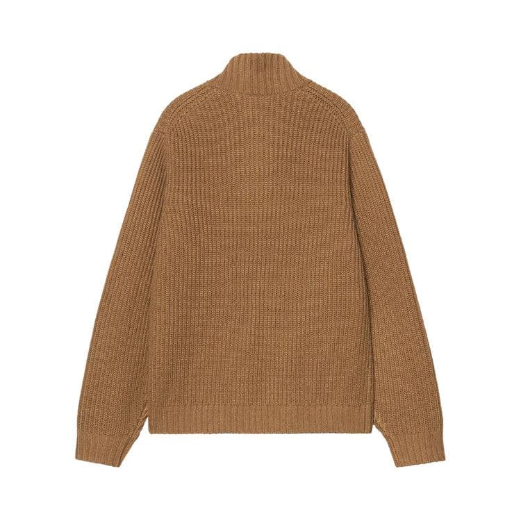 Carhartt WIP Detroit Half Zip Sweater 'Wip Hamilton Brown' — foto 3