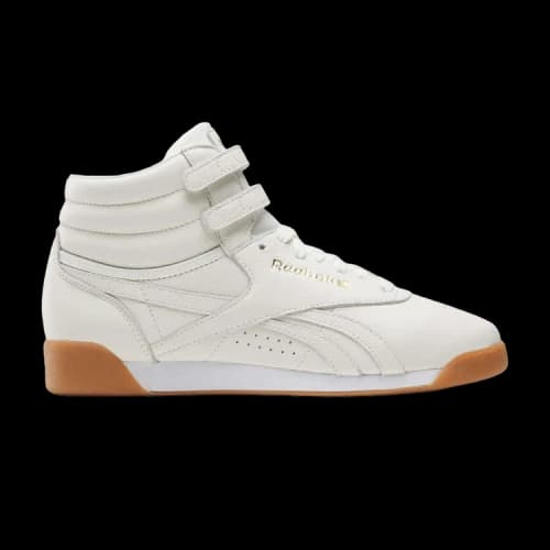 Reebok Freestyle Hi 'Chalk Gold Gum' (Women's)