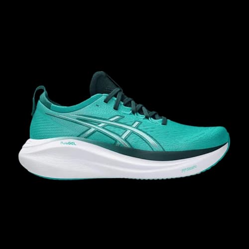 ASICS Gel-Nimbus 27 Wave Teal Saxon Green
